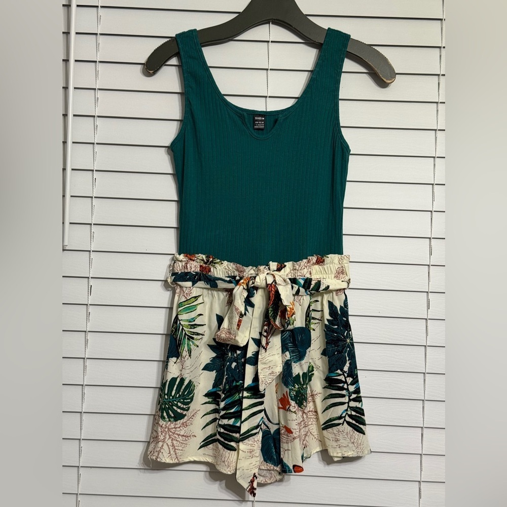 #11)  Super cute romper Size L (8-10)